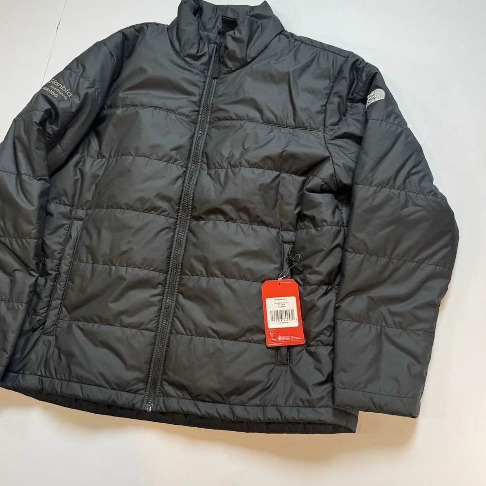 The North Face Everyday Insulated Jacket Mens XL Black Company Logo New